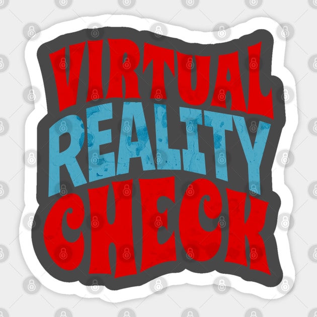 Virtual Reality Check Sticker by NorseMagic